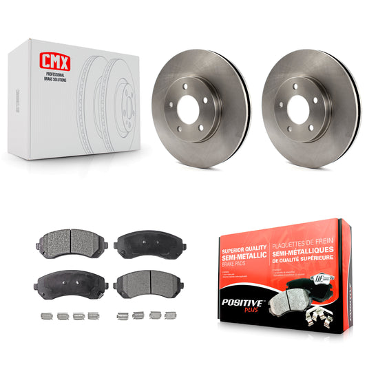 [Avant] Kit de Disque et plaquette (semi-métallique) de frein pour Buick Rendezvous Chevrolet Venture Pontiac Montana Aztek Oldsmobile Silhouette AWD K8F-100028