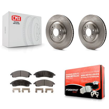 [Avant] Kit de Disque et plaquette (semi-métallique) de frein pour Cadillac CTS STS Pontiac Bonneville K8F-100046
