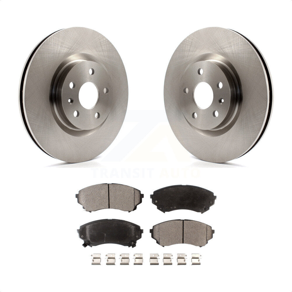 [Avant] Kit de Disque et plaquette (semi-métallique) de frein pour Cadillac CTS K8F-100066 par Transit Auto