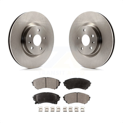 [Avant] Kit de Disque et plaquette (semi-métallique) de frein pour Cadillac CTS K8F-100066 par Transit Auto