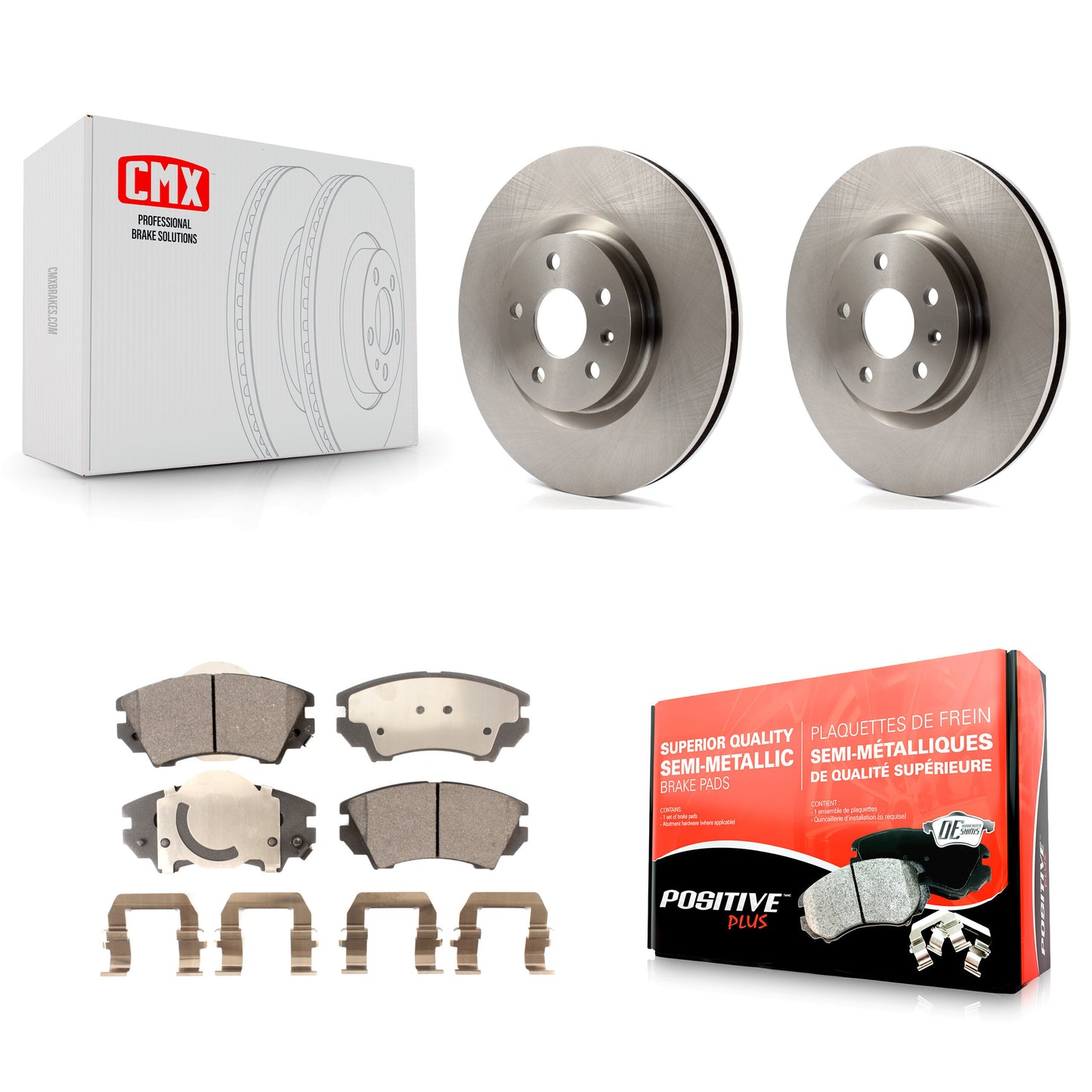 [Avant] Kit de Disque et plaquette (semi-métallique) de frein pour 2011-2017 Chevrolet Caprice K8F-100067