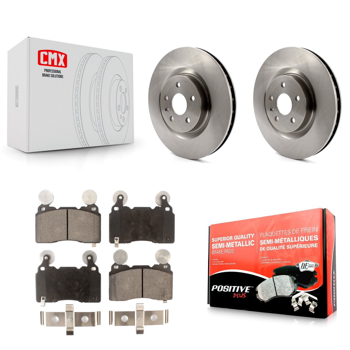 [Avant] Kit de Disque et plaquette (semi-métallique) de frein pour Chevrolet Camaro SS K8F-100079