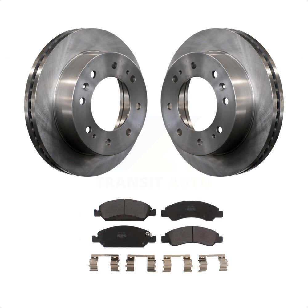 [Avant] Kit de Disque et plaquette (semi-métallique) de frein pour Chevrolet Silverado 1500 Suburban K8F-100085 par Transit Auto