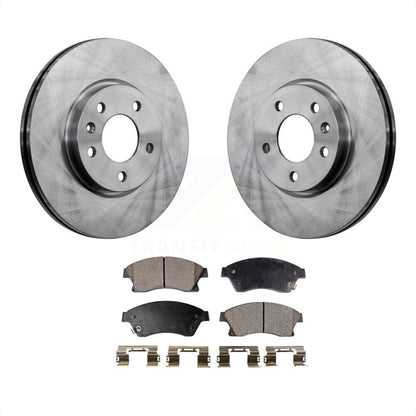 [Avant] Kit de Disque et plaquette (semi-métallique) de frein pour Chevrolet Cruze Buick Verano Volt Orlando K8F-100087 par Transit Auto