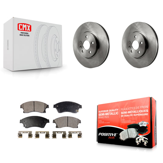 [Avant] Kit de Disque et plaquette (semi-métallique) de frein pour Chevrolet Buick Encore Trax Sonic K8F-100089