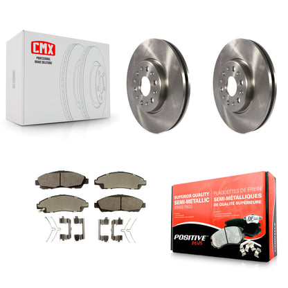 [Avant] Kit de Disque et plaquette (semi-métallique) de frein pour Chevrolet Traverse GMC Acadia Buick Enclave Blazer K8F-100094