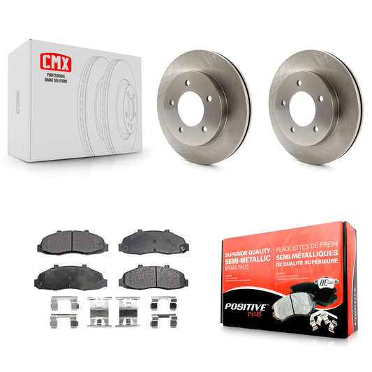 [Avant] Kit de Disque et plaquette (semi-métallique) de frein pour Ford F-150 Heritage 4WD K8F-100106