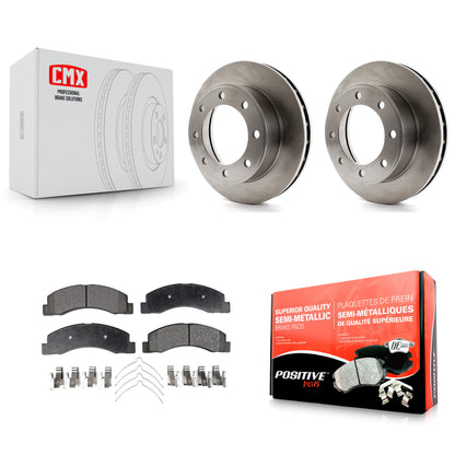 [Avant] Kit de Disque et plaquette (semi-métallique) de frein pour Ford F-250 Super Duty F-350 Excursion 4WD K8F-100112