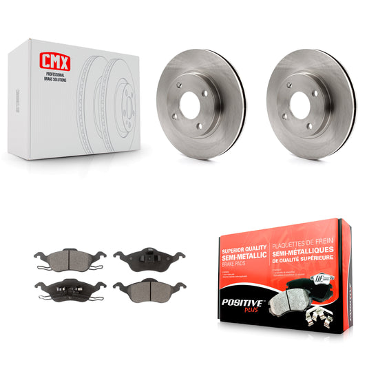 [Avant] Kit de Disque et plaquette (semi-métallique) de frein pour Ford Focus K8F-100118