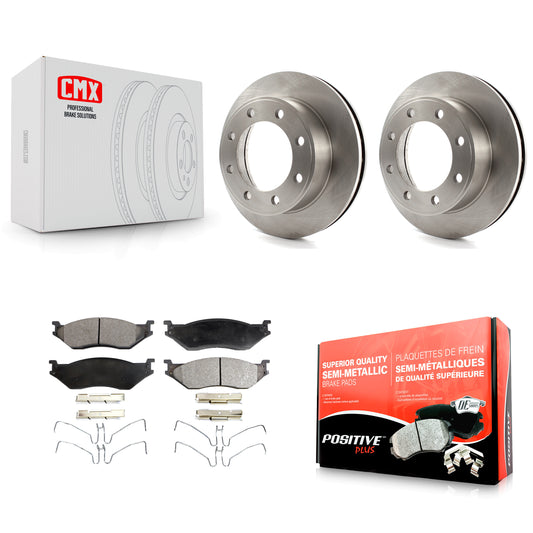 [Avant] Kit de Disque et plaquette (semi-métallique) de frein pour Ford F-550 Super Duty F-450 K8F-100119