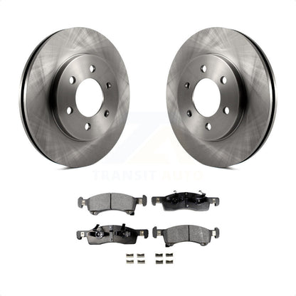 [Avant] Kit de Disque et plaquette (semi-métallique) de frein pour Ford Expedition Lincoln Navigator K8F-100127 par Transit Auto