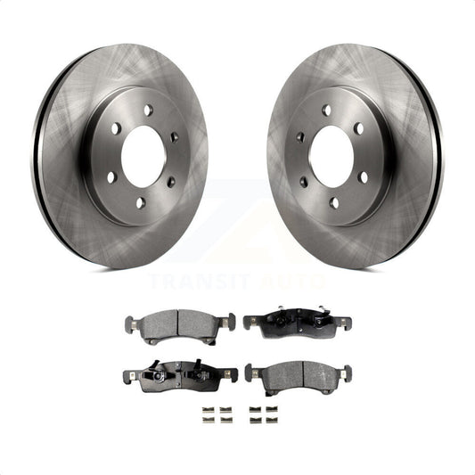 [Avant] Kit de Disque et plaquette (semi-métallique) de frein pour Ford Expedition Lincoln Navigator K8F-100127 par Transit Auto