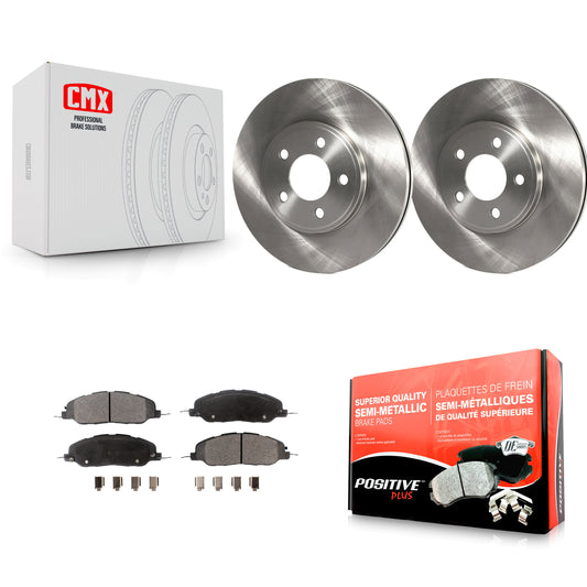 [Avant] Kit de Disque et plaquette (semi-métallique) de frein pour 2009 Ford Mustang Bullitt K8F-100128