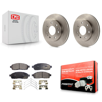 [Avant] Kit de Disque et plaquette (semi-métallique) de frein pour 2009 Ford F-150 avec 7 Lug Wheels K8F-100159