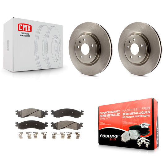 [Avant] Kit de Disque et plaquette (semi-métallique) de frein pour 2010-2012 Ford Taurus SHO K8F-100161