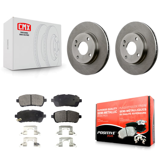 [Avant] Kit de Disque et plaquette (semi-métallique) de frein pour Ford Fiesta K8F-100168