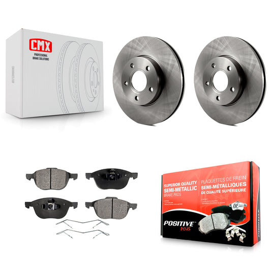 [Avant] Kit de Disque et plaquette (semi-métallique) de frein pour Ford Focus C-Max K8F-100169