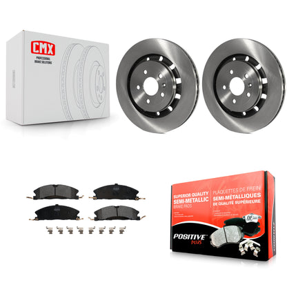 [Avant] Kit de Disque et plaquette (semi-métallique) de frein pour Ford Explorer Taurus Flex Police Interceptor Utility Lincoln Sedan MKS MKT Special Service K8F-100170