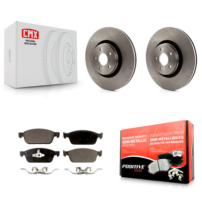 [Avant] Kit de Disque et plaquette (semi-métallique) de frein pour Ford Focus Lincoln MKC K8F-100176