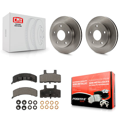 [Avant] Kit de Disque et plaquette (semi-métallique) de frein pour 1994-1999 Dodge Ram 1500 4WD K8F-100184