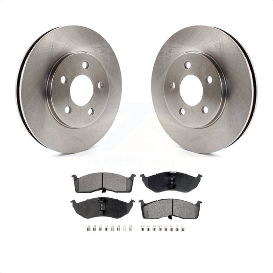 [Avant] Kit de Disque et plaquette (semi-métallique) de frein pour Dodge Grand Caravan Chrysler Town & Country Plymouth Voyager K8F-100188