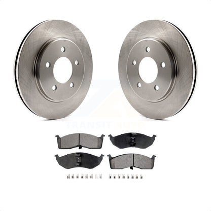 [Avant] Kit de Disque et plaquette (semi-métallique) de frein pour Dodge Grand Caravan Chrysler Plymouth Town & Country Voyager Prowler K8F-100190 par Transit Auto