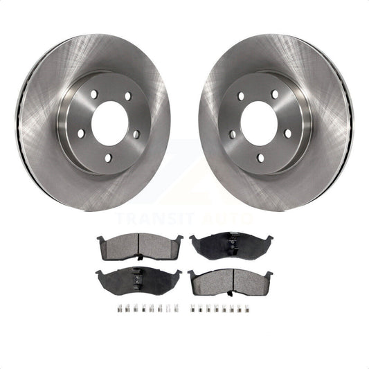 [Avant] Kit de Disque et plaquette (semi-métallique) de frein pour Chrysler Dodge Intrepid 300M Concorde LHS K8F-100192 par Transit Auto