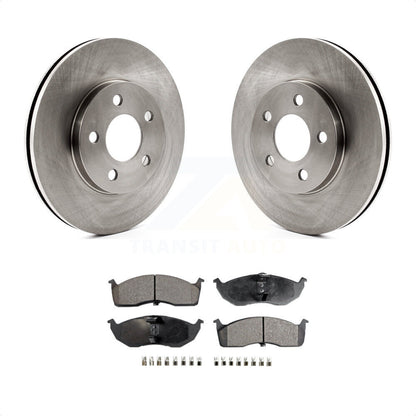 [Avant] Kit de Disque et plaquette (semi-métallique) de frein pour Neon Dodge Plymouth Chrysler SX 2.0 K8F-100195 par Transit Auto