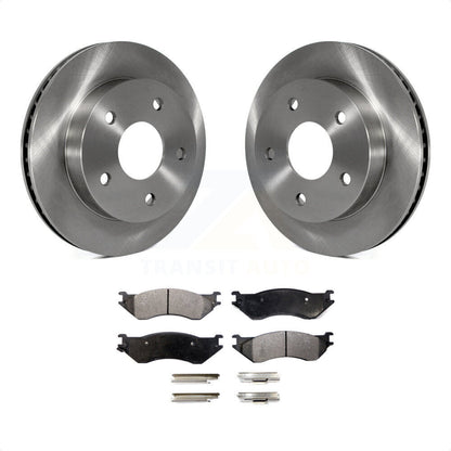 [Avant] Kit de Disque et plaquette (semi-métallique) de frein pour 2000-2001 Dodge Ram 1500 RWD K8F-100197 par Transit Auto