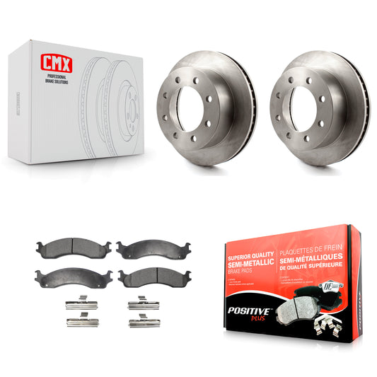 [Avant] Kit de Disque et plaquette (semi-métallique) de frein pour Dodge Ram 2500 3500 Van K8F-100198