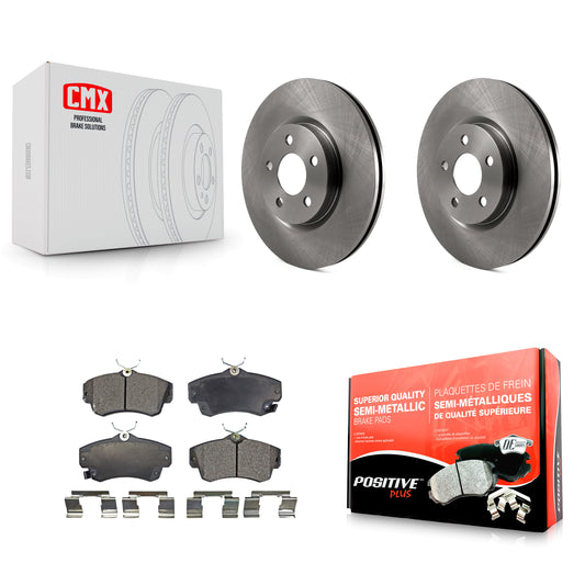 [Avant] Kit de Disque et plaquette (semi-métallique) de frein pour Chrysler PT Cruiser K8F-100202
