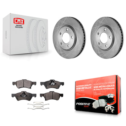 [Avant] Kit de Disque et plaquette (semi-métallique) de frein pour Dodge Grand Caravan Chrysler Town & Country Voyager K8F-100207