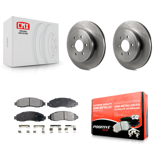 [Avant] Kit de Disque et plaquette (semi-métallique) de frein pour 2003-2004 Dodge Dakota K8F-100213