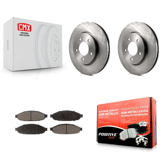 [Avant] Kit de Disque et plaquette (semi-métallique) de frein pour 2004-2008 Chrysler Pacifica K8F-100214