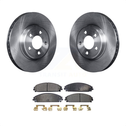 [Avant] Kit de Disque et plaquette (semi-métallique) de frein pour Dodge Charger Chrysler 300 Challenger K8F-100216 par Transit Auto