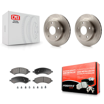 [Avant] Kit de Disque et plaquette (semi-métallique) de frein pour Dakota Dodge Mitsubishi Raider Ram K8F-100218