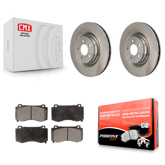 [Avant] Kit de Disque et plaquette (semi-métallique) de frein pour Dodge Charger Chrysler 300 Challenger Magnum K8F-100220