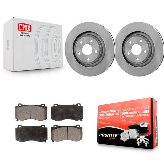 [Avant] Kit de Disque et plaquette (semi-métallique) de frein pour 2006-2010 Jeep Grand Cherokee SRT8 K8F-100222