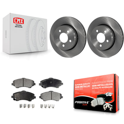 [Avant] Kit de Disque et plaquette (semi-métallique) de frein pour Jeep Liberty Dodge Nitro K8F-100226