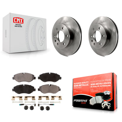 [Avant] Kit de Disque et plaquette (semi-métallique) de frein pour Sprinter 2500 Mercedes-Benz Freightliner Dodge K8F-100227
