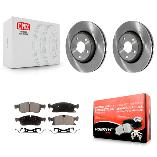 [Avant] Kit de Disque et plaquette (semi-métallique) de frein pour Jeep Grand Cherokee Dodge Durango K8F-100235