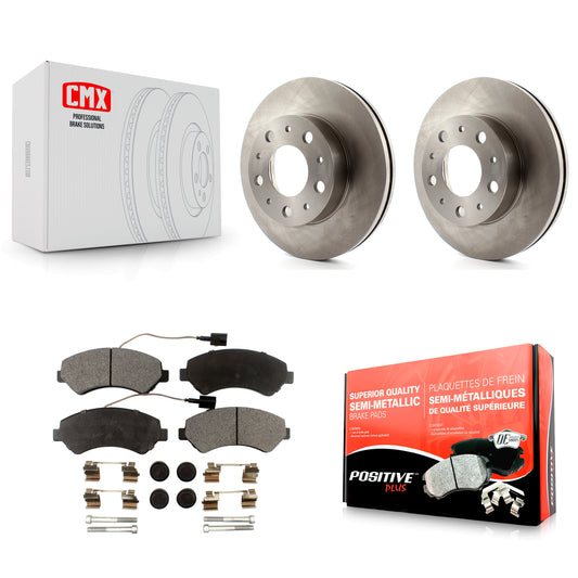 [Avant] Kit de Disque et plaquette (semi-métallique) de frein pour Ram ProMaster 1500 2500 3500 K8F-100241
