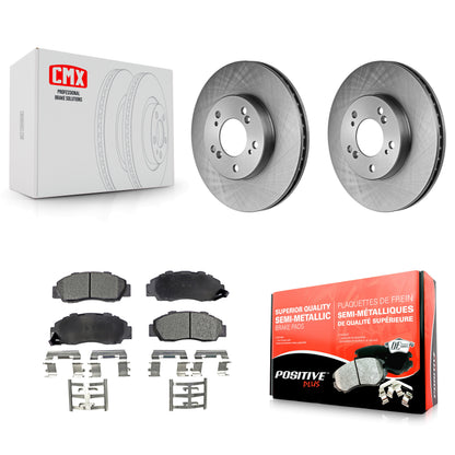 [Avant] Kit de Disque et plaquette (semi-métallique) de frein pour Honda CR-V Acura Integra Prelude Odyssey Legend TL RL Isuzu Oasis K8F-100246
