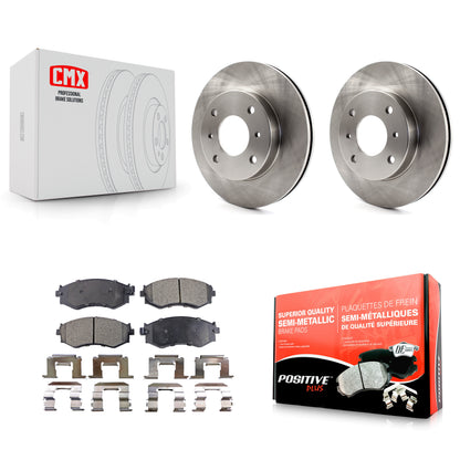 [Avant] Kit de Disque et plaquette (semi-métallique) de frein pour Nissan Sentra 240SX Stanza INFINITI G20 Axxess K8F-100250