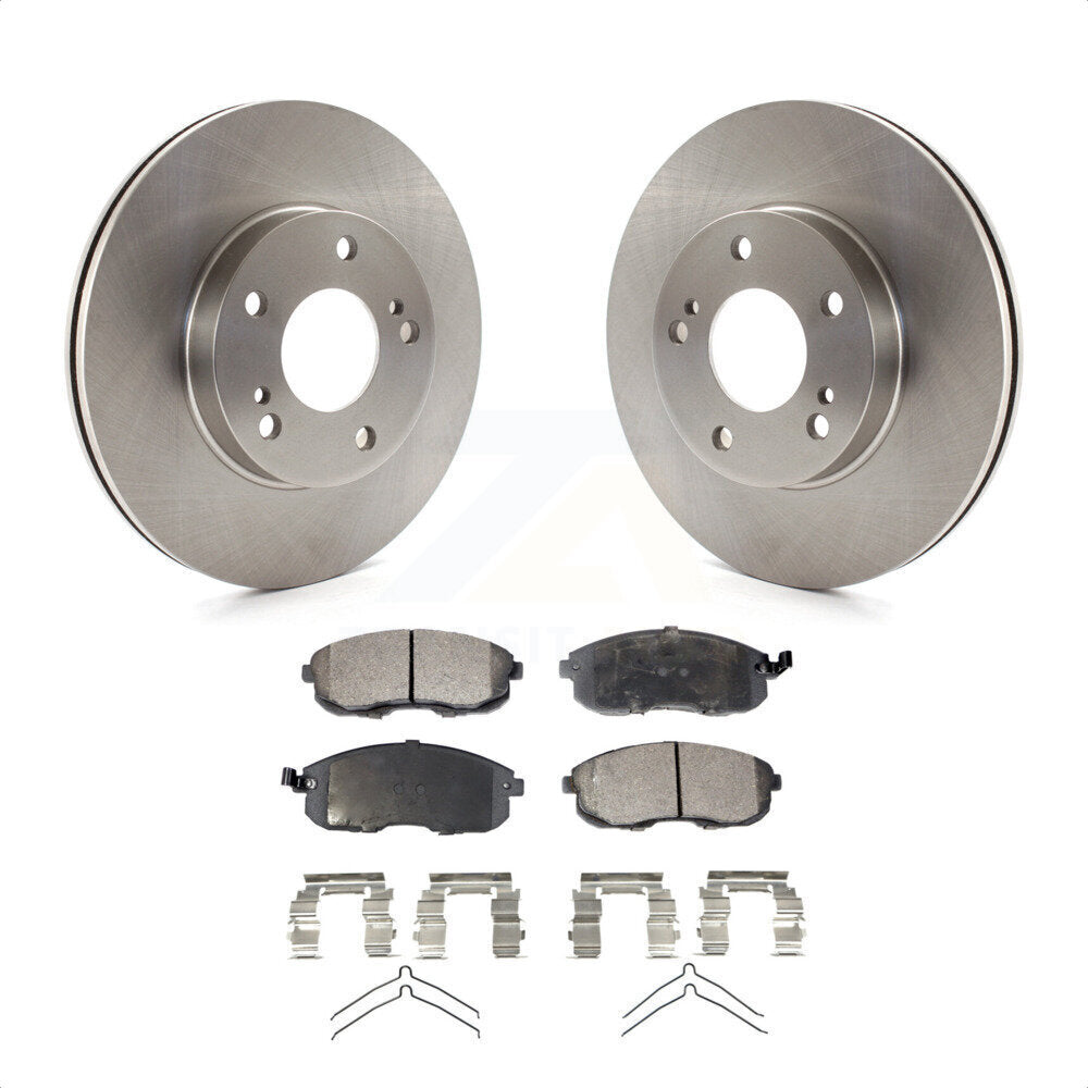 [Avant] Kit de Disque et plaquette (semi-métallique) de frein pour Nissan Maxima INFINITI I30 K8F-100252 par Transit Auto