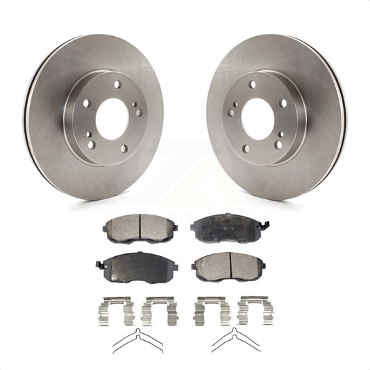 [Avant] Kit de Disque et plaquette (semi-métallique) de frein pour Nissan Maxima INFINITI I30 K8F-100252 par Transit Auto