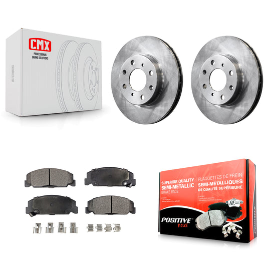 [Avant] Kit de Disque et plaquette (semi-métallique) de frein pour Honda Civic del Sol CRX K8F-100261