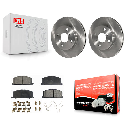 [Avant] Kit de Disque et plaquette (semi-métallique) de frein pour Toyota Tercel Paseo K8F-100266