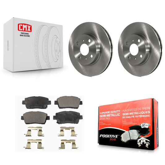 [Avant] Kit de Disque et plaquette (semi-métallique) de frein pour 2001-2003 Toyota Prius K8F-100276