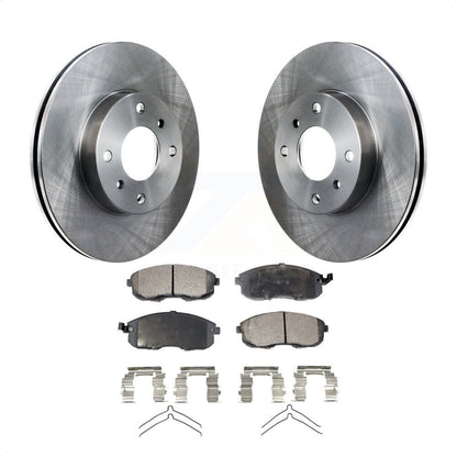 [Avant] Kit de Disque et plaquette (semi-métallique) de frein pour Nissan Sentra Altima INFINITI G20 K8F-100277 par Transit Auto